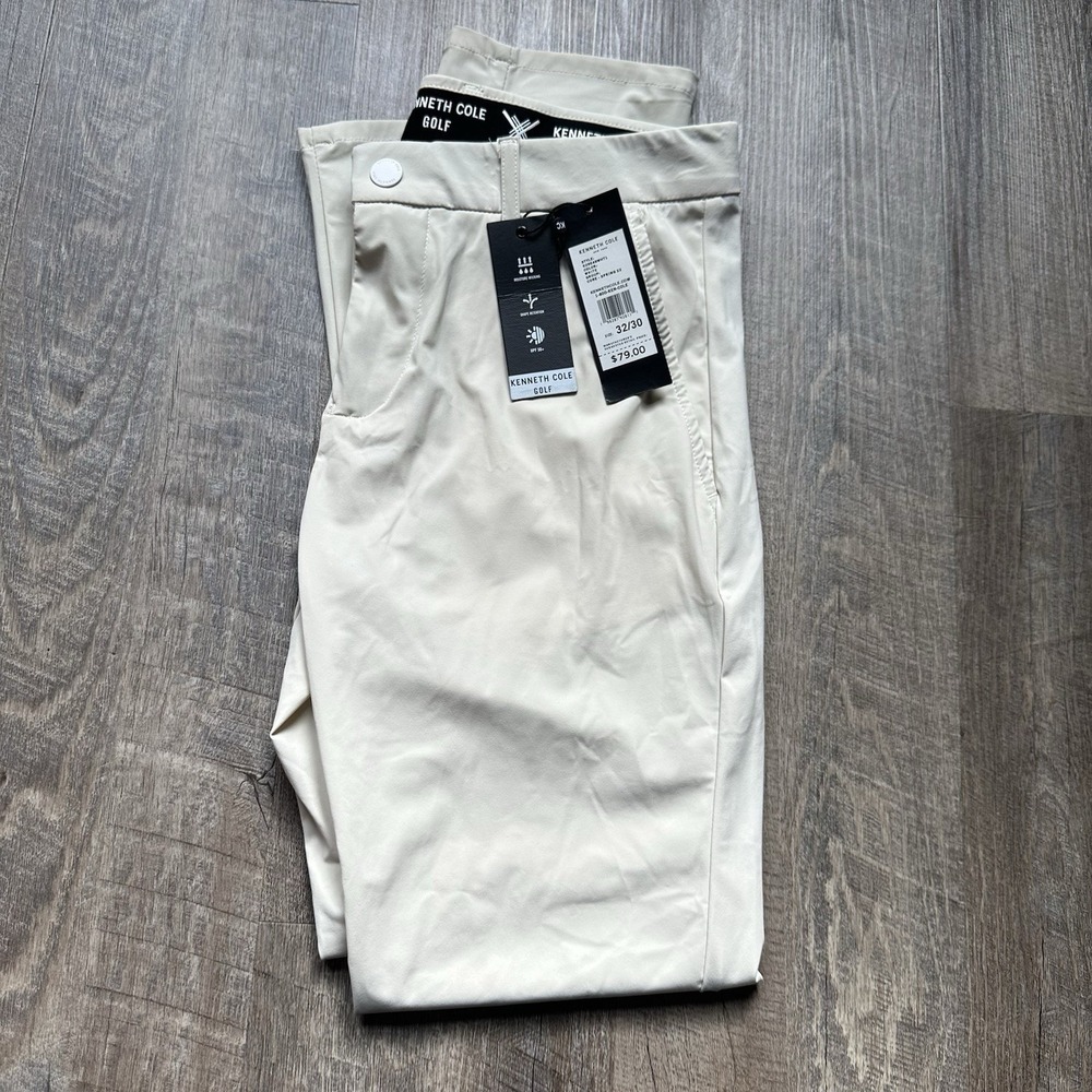 Kenneth Cole Men's Chinos in Light Beige